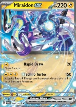 Miraidon ex - Ossidiana Infuocata (Double Rare) [OBF-079]