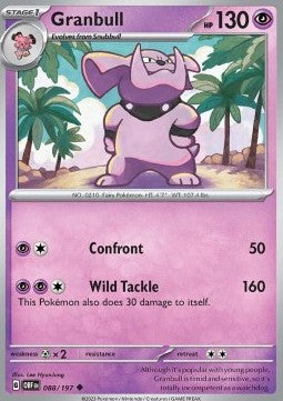 Granbull - Ossidiana Infuocata (Uncommon) [OBF-088]