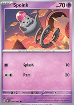 Spoink - Ossidiana Infuocata (Common) [OBF-090]