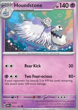 Houndstone - Ossidiana Infuocata (Uncommon) [OBF-101]