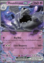 Houndstone ex - Ossidiana Infuocata (Double Rare) [OBF-102]