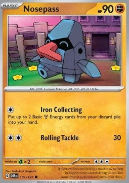 Nosepass - Ossidiana Infuocata (Common) [OBF-107]