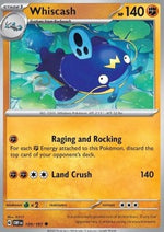 Whiscash - Ossidiana Infuocata (Uncommon) [OBF-109]