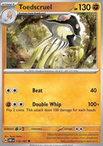 Toedscruel - Ossidiana Infuocata (Uncommon) [OBF-119]