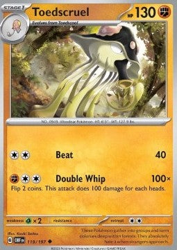 Toedscruel - Ossidiana Infuocata (Uncommon) [OBF-119]