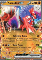 Koraidon ex - Ossidiana Infuocata (Double Rare) [OBF-124]