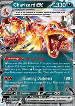 Charizard ex - Ossidiana Infuocata (Double Rare) [OBF-125]