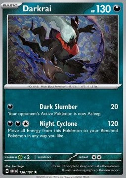 Darkrai - Ossidiana Infuocata (Rare) [OBF-136]