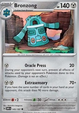 Bronzong - Ossidiana Infuocata (Uncommon) [OBF-145]