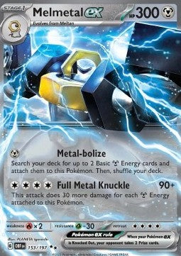 Melmetal ex - Ossidiana Infuocata (Double Rare) [OBF-153]