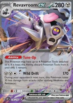 Revavroom ex - Ossidiana Infuocata (Double Rare) [OBF-156]