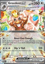 Greedent ex - Ossidiana Infuocata (Double Rare) [OBF-179]