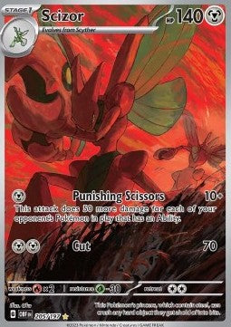 Scizor - Ossidiana Infuocata (Illustration Rare) [OBF-205]