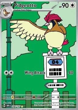 Pidgeotto - Ossidiana Infuocata (Illustration Rare) [OBF-208]