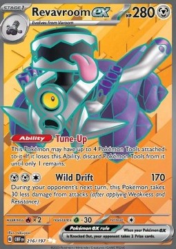 Revavroom ex - Ossidiana Infuocata (Ultra Rare) [OBF-216]