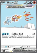 Eiscue ex - Ossidiana Infuocata (Special Illustration Rare) [OBF-222]