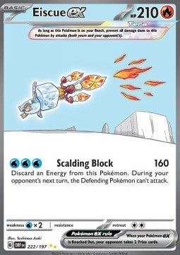 Eiscue ex - Ossidiana Infuocata (Special Illustration Rare) [OBF-222]