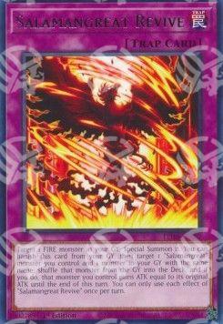 Rivivificazione Salamagna - Duellanti Leggendari: Vulcano Brucianima (Rare) [LD10-007]