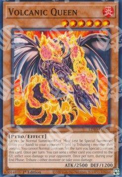 Regina Vulcanica - Duellanti Leggendari: Vulcano Brucianima (Common) [LD10-028]