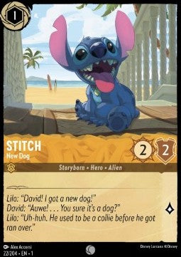 Stitch - New Dog - The First Chapter (Common) [1TFC-22]