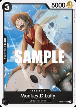 Monkey.D.Luffy (ST08-011) - Starter Deck: Monkey.D.Luffy (Common) [ST-08-011]