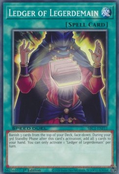 Prestidigitazione Libro Mastro - Speed Duel: Strade della Città dei Duelli (Common) [SBC1-F11]