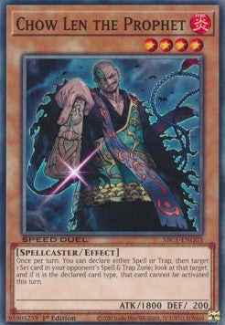 Chow Len il Profeta - Speed Duel: Strade della Città dei Duelli (Common) [SBC1-G03]