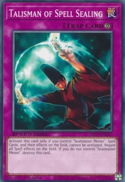 Talismano del Sigilla-Magia - Speed Duel: Strade della Città dei Duelli (Common) [SBC1-G17]