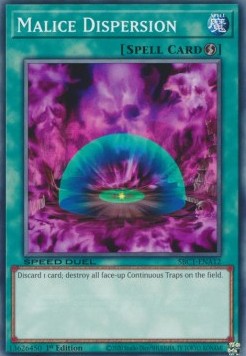 Dispersione di Malignità - Speed Duel: Strade della Città dei Duelli (Common) [SBC1-A12]