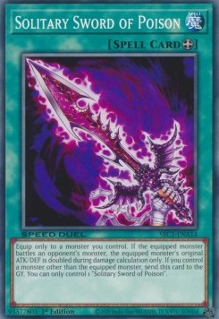 Spada Solitaria Avvelenata - Speed Duel: Strade della Città dei Duelli (Common) [SBC1-A14]