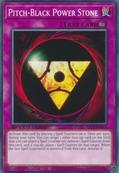 Pietra del Potere Nero-Pece - Speed Duel: Strade della Città dei Duelli (Common) [SBC1-A18]