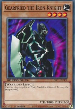 Gearfried il Cavaliere di Ferro - Speed Duel: Strade della Città dei Duelli (Common) [SBC1-B01]
