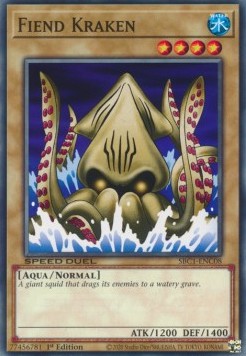 Fiend Kraken - Speed Duel: Strade della Città dei Duelli (Common) [SBC1-C08]