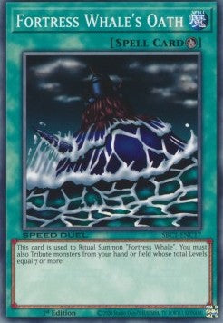 Giuramento della Balena Fortezza - Speed Duel: Strade della Città dei Duelli (Common) [SBC1-C17]