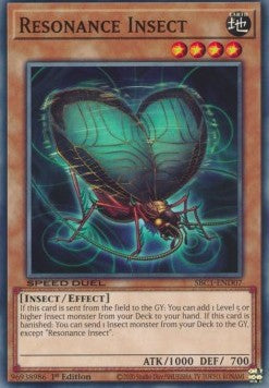 Insetto Risonanza - Speed Duel: Strade della Città dei Duelli (Common) [SBC1-D07]