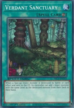 Santuario Rigoglioso - Speed Duel: Strade della Città dei Duelli (Common) [SBC1-D15]