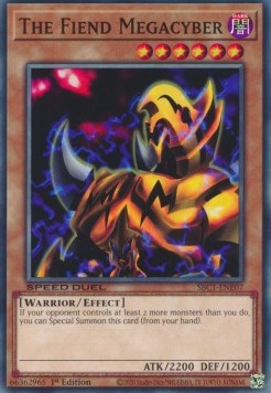 Demone Megacyber - Speed Duel: Strade della Città dei Duelli (Common) [SBC1-E07]