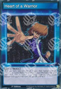 Heart of a Warrior (Skill) - Speed Duel: Strade della Città dei Duelli (Common) [SBC1-S10]
