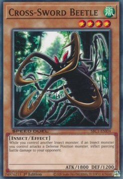 Coleottero Spade Incrociate - Speed Duel: Strade della Città dei Duelli (Common) [SBC1-I04]