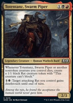 Totentanz, Pifferaio della Colonia - Le Terre Selvagge di Eldraine (Uncommon) [WOE-216]