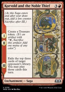 Korvold e il Ladro Nobile - Le Terre Selvagge di Eldraine (Uncommon) [WOE-139]