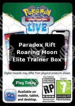 Live Code Card (Set Allenatore Fuoriclasse Lunaruggente) - Paradosso Temporale (Online Code Card)