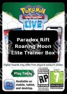 Live Code Card (Set Allenatore Fuoriclasse Lunaruggente) - Paradosso Temporale (Online Code Card)