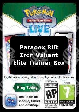 Live Code Card (Set Allenatore Fuoriclasse Eroeferreo) - Paradosso Temporale (Online Code Card)