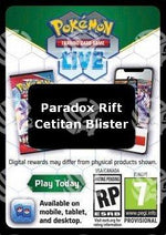 Live Code Card (Cetitan Blister) - Paradosso Temporale (Online Code Card)