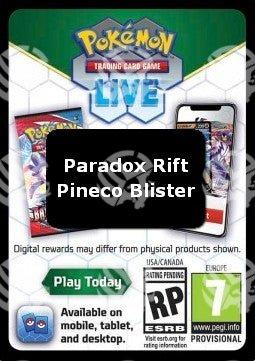 Live Code Card (Pineco Blister) - Paradosso Temporale (Online Code Card)