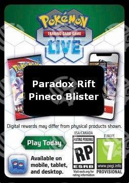 Live Code Card (Pineco Blister) - Paradosso Temporale (Online Code Card)