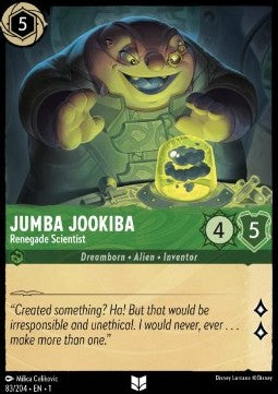 Jumba Jookiba - Renegade Scientist - The First Chapter (Uncommon) [1TFC-83]