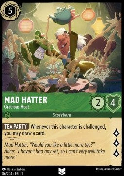 Mad Hatter - Gracious Host - The First Chapter (Uncommon) [1TFC-86]