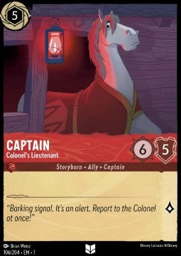 Captain - Colonel's Lieutenant - The First Chapter (Uncommon) [1TFC-106]